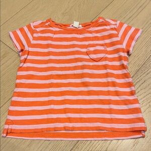 Kids Striped Orange and Pink T-Shirt